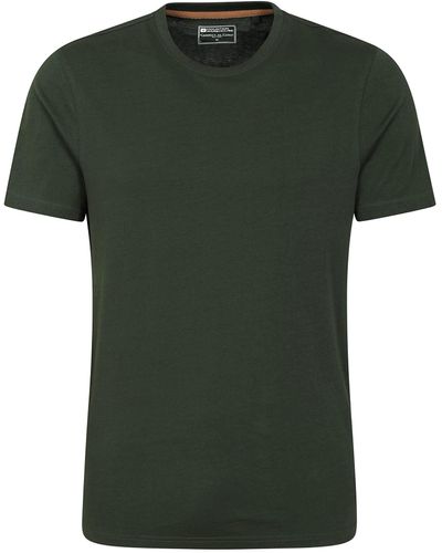 Mountain Warehouse Shirt - Breathable & Lightweight S Top With Stylish Design - Best For - Green