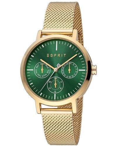 Esprit Casual Horloge Es1l364m0085 - Groen