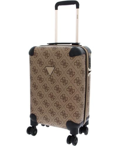 Guess Berta 4 Wielen Cabinewagen 46 Cm - Bruin