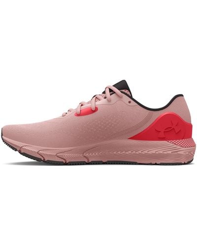 Under Armour Hovr Sonic 5 Running Shoes Ladies Pink/beta 7.5 - Red