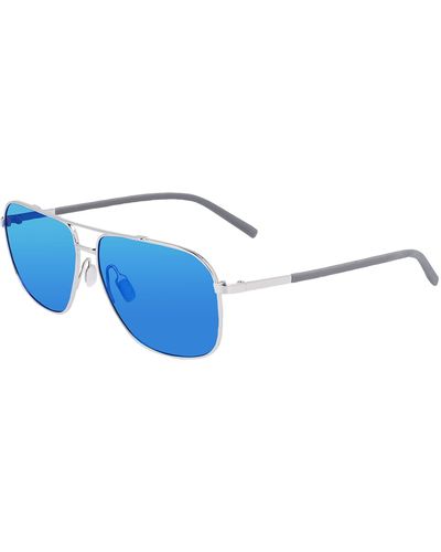 Columbia Mist Trail Polarized Pilot Sunglasses - Blue