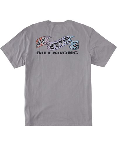 Billabong Segment T-shirt Grey Violet Xl
