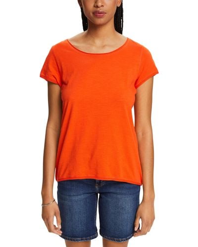 Esprit 994ee1k322 T-shirt - Orange