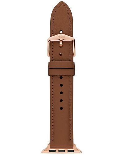 Fossil Armband kompatibel mit Apple Watch - Braun