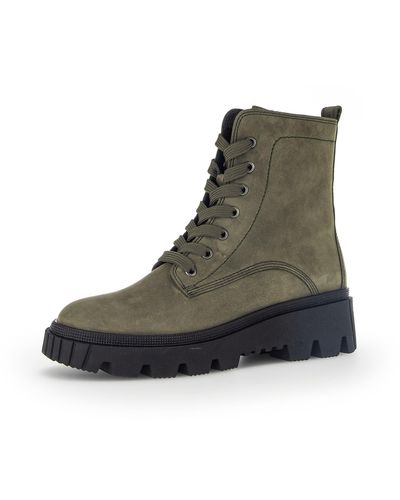 Gabor Combat Boots - Grün