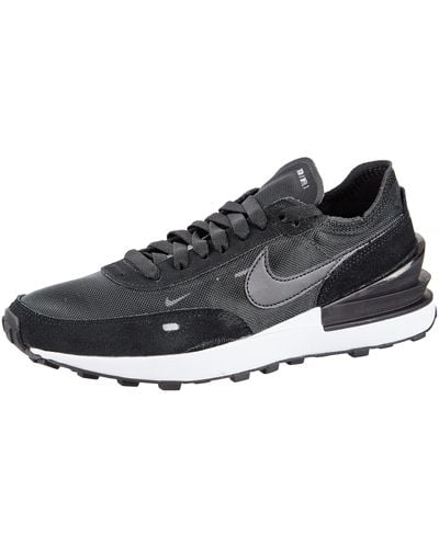 Nike Waffle One Hombre Running Trainers DA7995 Sneakers Zapatos - Negro