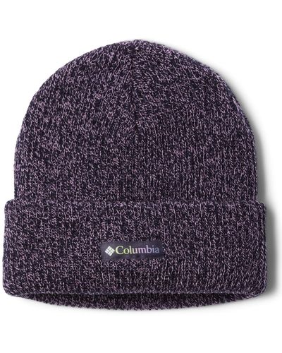 Columbia Unisex Nordic Point Logo Cuffed Beanie Hat Cap (Black) 
