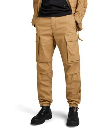 G-Star RAW Core Regular Cargo Trousers - Natural