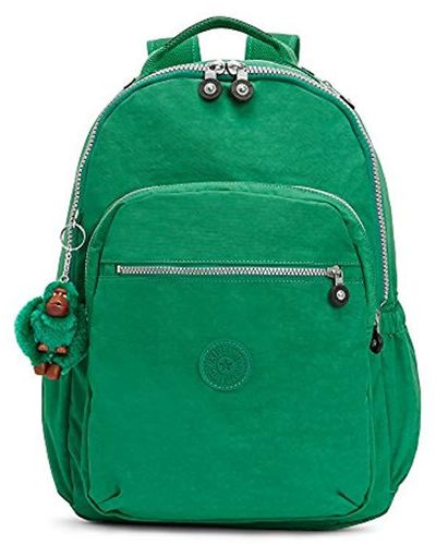 Kipling Seoul Go Large Laptop Backpack - Green