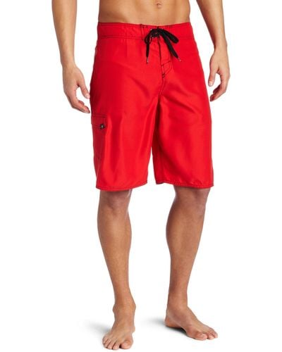 O'neill Sportswear Oneill Men's Santa Cruz Solid - Red - 32a