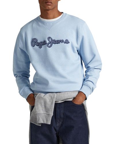 Pepe Jeans Ryan Crew Sweatshirt - Bleu