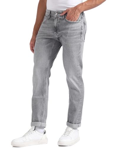 Calvin Klein Jeans Slim J30j324191 Trousers - Grey