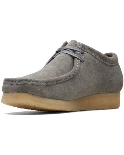 Clarks Wallabee Lace-up Shoes - Grey