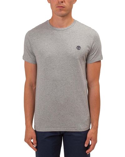 Timberland Oyster River TFO Chest Logo Shortsleeve Tee - Grau