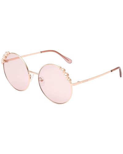 Guess Gf0355 5828t Sunglasses - Pink