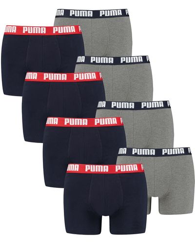 PUMA Boxershorts Unterhosen 100004386 8er Pack - Mehrfarbig