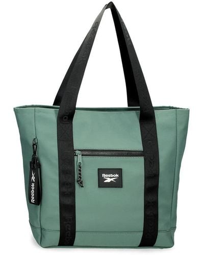 Reebok Elsie Shopping Bag 15,6" Verde 36x36x12 cm Poliestere