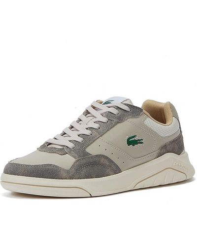 Lacoste Game Advance Luxe 0721 1 SMA Mens Off White Trainers
