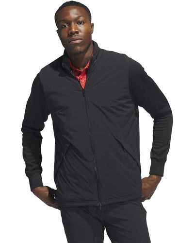 adidas Ultimate365 Tour Frostguard Padded Golf Jacket - Black