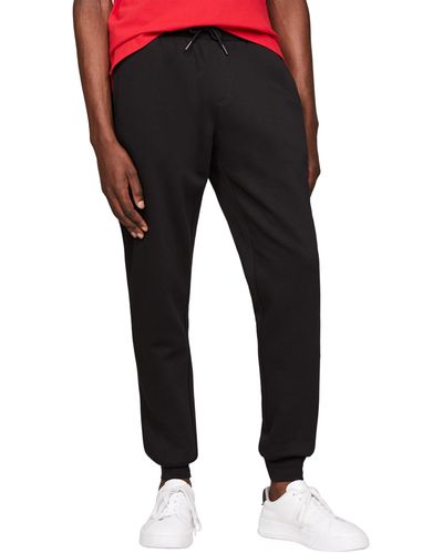 Tommy Hilfiger Jogging Flag Logo Sweatpants - Noir