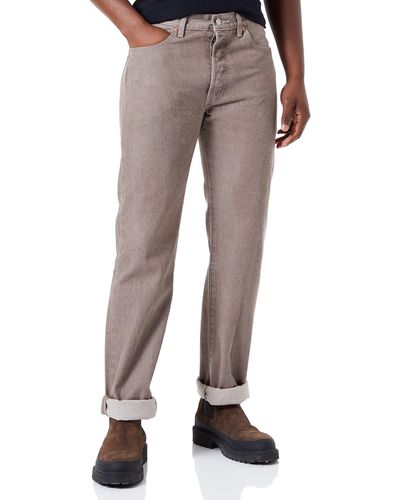 Levi's 501® Original Fit Jeans,Brown Stonewash,34W / 36L - Grau