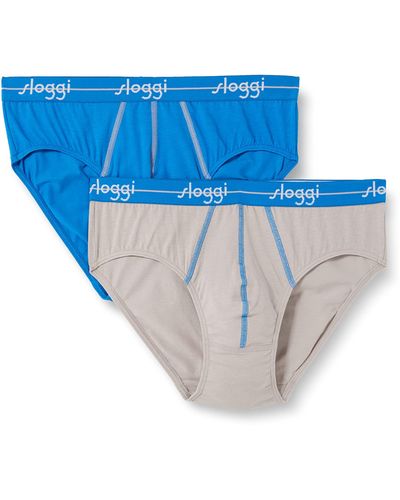 Triumph Sloggi Start Midi C2p Underwear - Blue