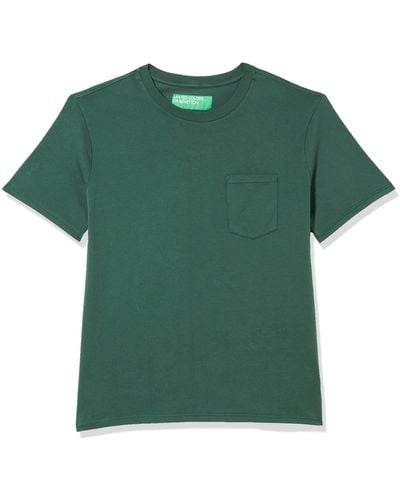 Benetton T-shirt 3BL0J19G5 Uomo - Verde