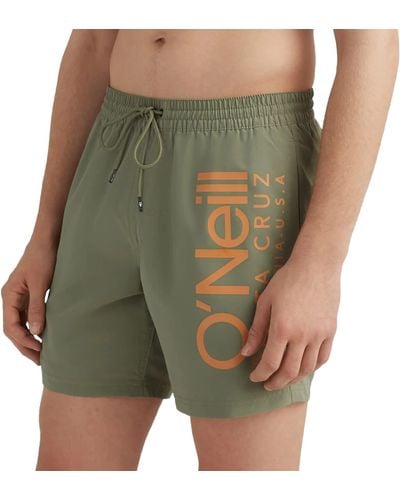 O'neill Sportswear Original Cali 16" Shorts Badehose - Grün