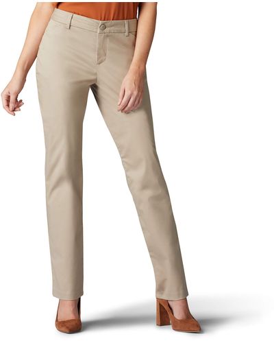 Lee Jeans Wrinkle Free Relaxed Fit Straight Leg Pant Unterhose - Natur