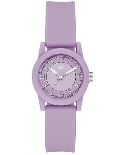 Skechers Rosencrans Mini Quartz Three-hand Watch - Purple