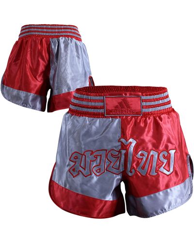 adidas Thai Boxing Shorts - Red