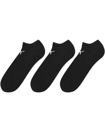 PUMA S 3 Pack Trainer Socks Black 9-11
