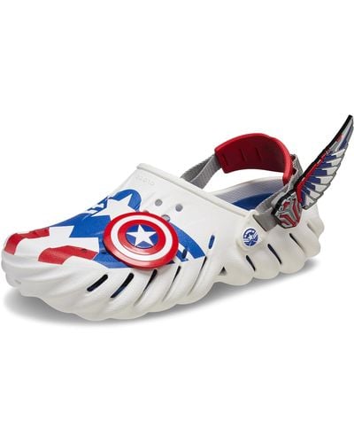 Crocs™ Adult Marvel Captain America Echo Clog - Blue