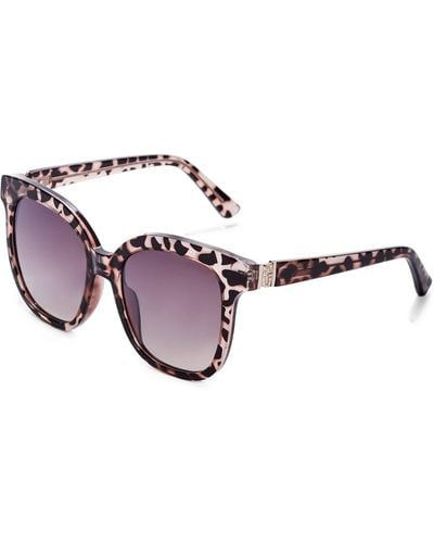 Guess Factory Oversized Square Sunglasses - Marrone