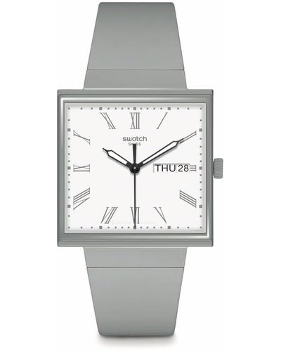 Swatch Analog-Digital Automatic Uhr mit Armband S7272794 - Mettallic