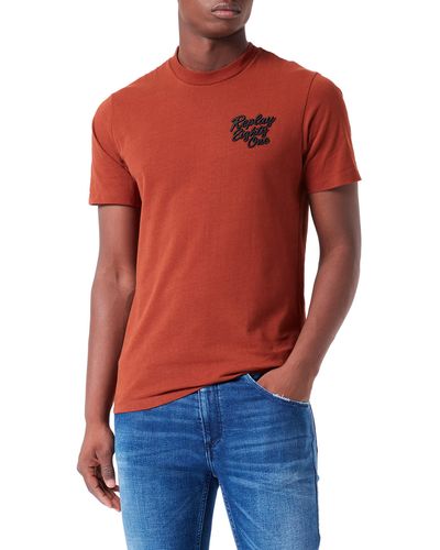 Replay M6300 T-Shirt - Rosso
