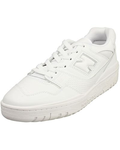 New Balance Salle mer et équipes royales 550 - Blanc