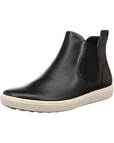 Ecco Soft 7 Chelsea Ankle Boot - Black