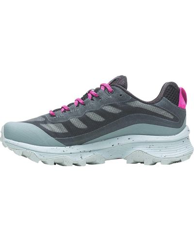 Merrell Moab Speed Gtx - Monument, Low-top Trainers, - Blue