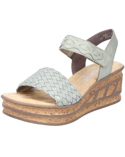 Rieker Sandalen mit Keilabsatz für Damen | Online-Schlussverkauf – Bis zu  45% Rabatt | Lyst DE