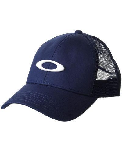 Oakley Camion Ellipse Hat Chapeau - Bleu