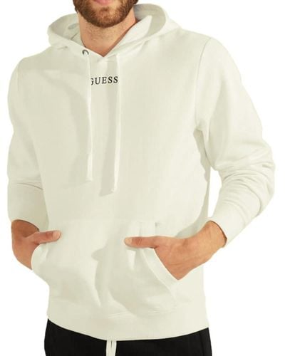 Guess Hooded Sweatshirt Es Roy - Natural