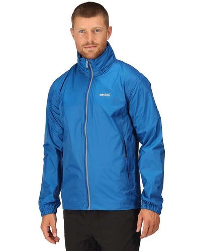 Regatta S Lyle Iv Waterproof Breathable Packable Jacket Coat - Blue