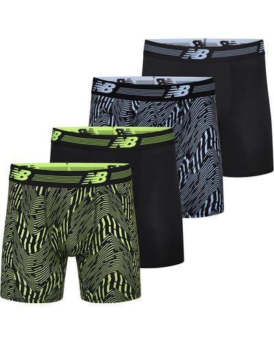 New Balance Standard Performance 6" No Fly Boxer Brief - Green