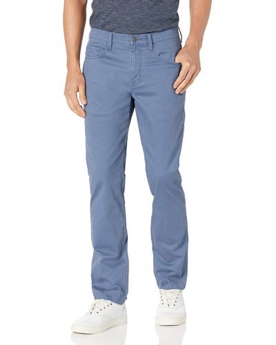Goodthreads Straight-Fit Bedford Cord Pant Pantaloni - Blu