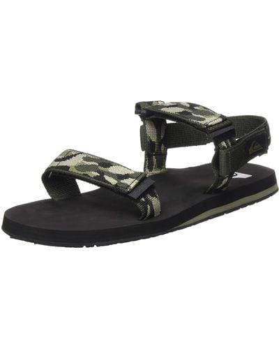 Quiksilver Monkey Caged Sling Back Sandals - Green