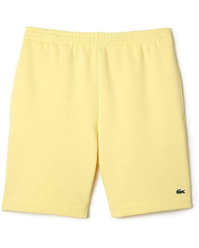 Lacoste Gh9627 Klassische Shorts - Gelb