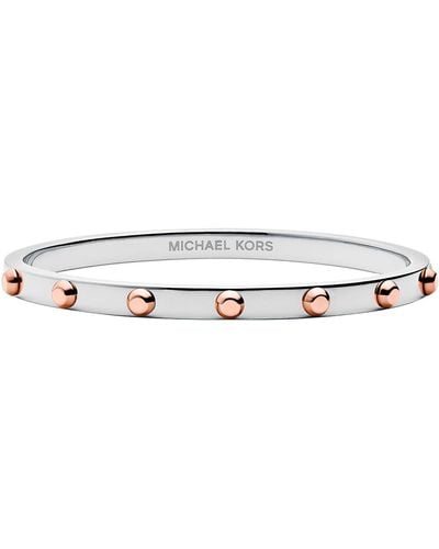 Michael Kors Mkc1393aa931 Silver Bracelets - Multicolour