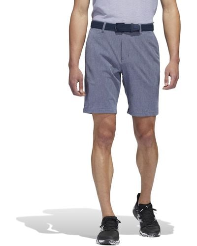 adidas Golf S Crosshatch Shorts - Blue
