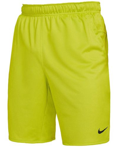 Nike Kurze Fitnesshose Sporthose Dri-FIT Totality Shorts - Grün